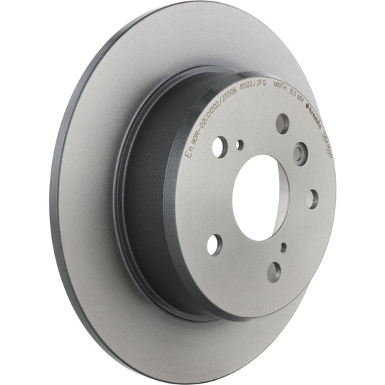 KT00A21 Brembo Ceramic Brake Pad and UV Coated Solid  Brake Disc Kit Brembo Brake Canada