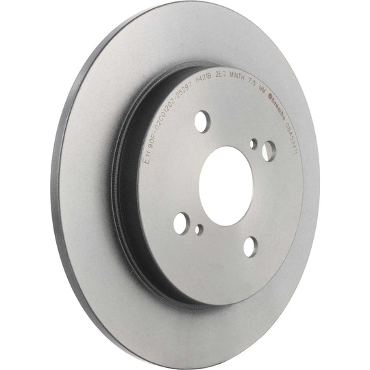 08.A534.11 Brembo UV Coated Solid Brake Rotor Brembo Brake Canada