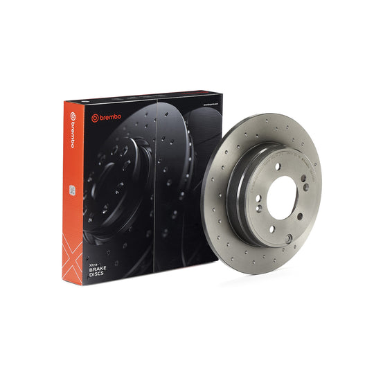 08.A708.1X Brembo Premium UV Coated XTRA Cross Drilled Brake Rotor Brembo Brake Canada