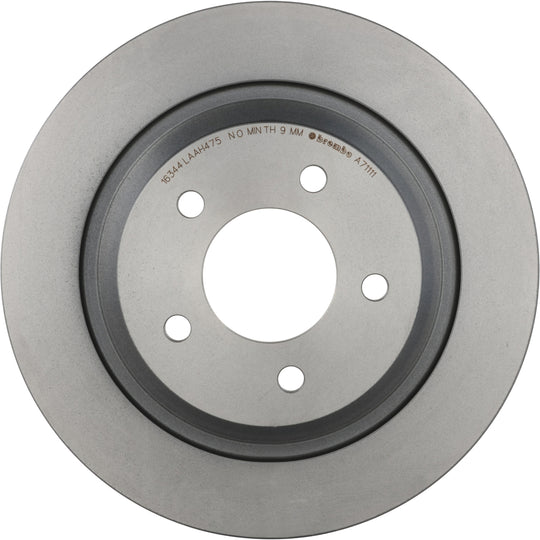 KT04287 Low-Met Brake Pad and UV Coated Solid  Brake Disc Kit Brembo Canada