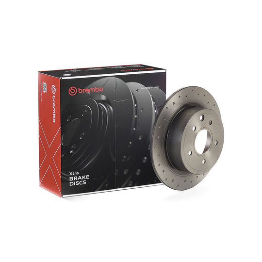 08.A715.1X Brembo Premium UV Coated XTRA Cross Drilled Brake Rotor Brembo Brake Canada