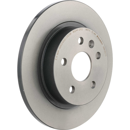 KT00A06 Brembo Ceramic Brake Pad and UV Coated Solid  Brake Disc Kit Brembo Brake Canada
