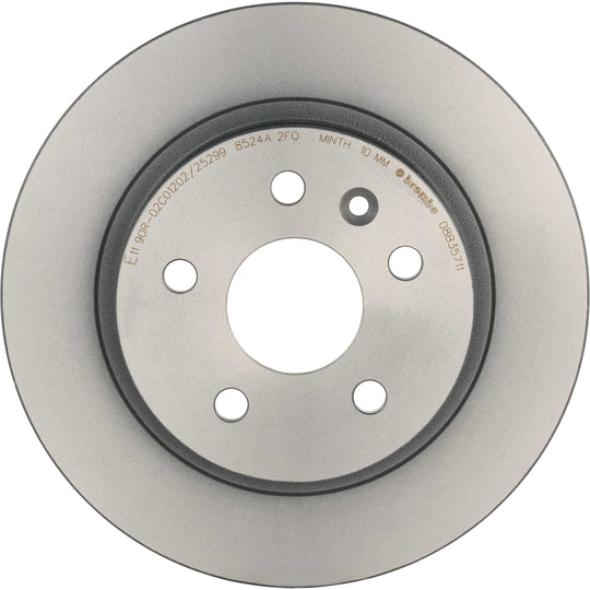 KT00A06 Brembo Ceramic Brake Pad and UV Coated Solid  Brake Disc Kit Brembo Brake Canada