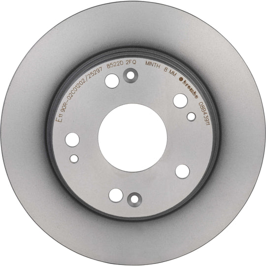 08.B439.11 Brembo UV Coated Solid Brake Rotor Brembo Brake Canada