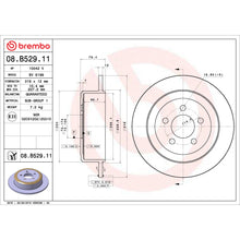 Load image into Gallery viewer, KT00783 Brembo Ceramic Brake Pad and UV Coated Solid  Brake Disc Kit Brembo Brake Canada