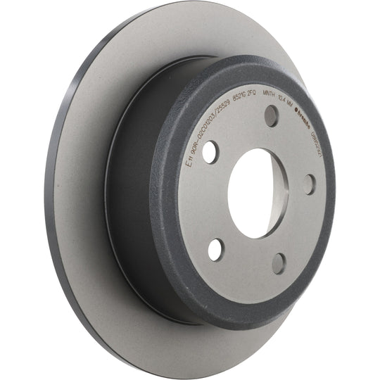 KT00847 Brembo Ceramic Brake Pad and UV Coated Solid  Brake Disc Kit Brembo Brake Canada