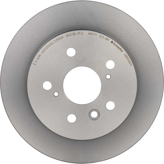 08.B566.11 Brembo UV Coated Solid Brake Rotor Brembo Brake Canada