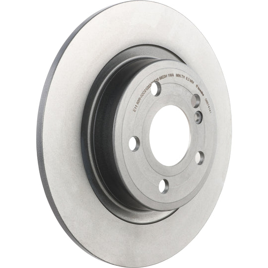 KT00884 Brembo Ceramic Brake Pad and UV Coated Solid  Brake Disc Kit Brembo Brake Canada