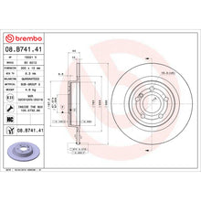 Load image into Gallery viewer, KT00884 Brembo Ceramic Brake Pad and UV Coated Solid  Brake Disc Kit Brembo Brake Canada
