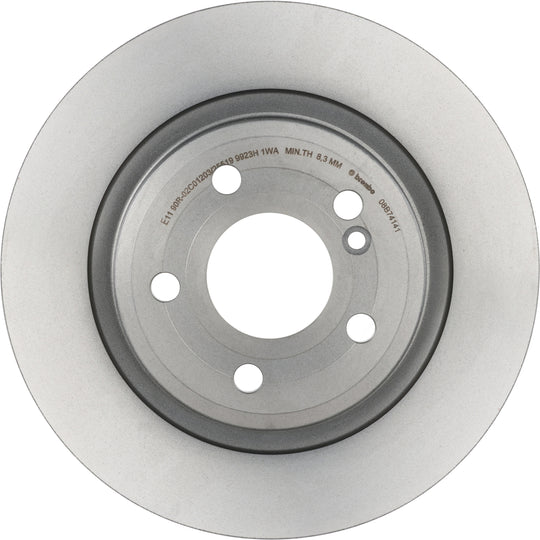 KT00884 Brembo Ceramic Brake Pad and UV Coated Solid  Brake Disc Kit Brembo Brake Canada