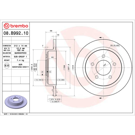 KT00241 Brembo Disc Brake Kit Brembo Brake Canada