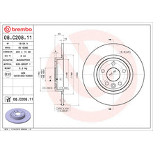 Charger l'image dans la galerie, KT00821 Brembo Ceramic Brake Pad and UV Coated Solid  Brake Disc Kit Brembo Brake Canada