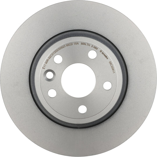 KT04305 Brembo Low-Met Brake Pad and UV Coated Solid  Brake Disc Kit Brembo Brake Canada