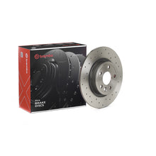 Load image into Gallery viewer, 08.C208.1X Brembo Premium UV Coated XTRA Cross Drilled Brake Rotor Brembo Brake Canada