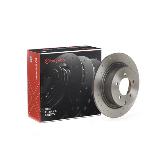 08.C247.1X Brembo Premium UV Coated XTRA Cross Drilled Brake Rotor Brembo Brake Canada