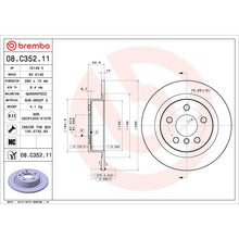 Load image into Gallery viewer, KT00880 Brembo Ceramic Brake Pad and UV Coated Solid  Brake Disc Kit Brembo Brake Canada