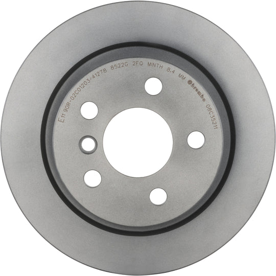 KT00880 Brembo Ceramic Brake Pad and UV Coated Solid  Brake Disc Kit Brembo Brake Canada