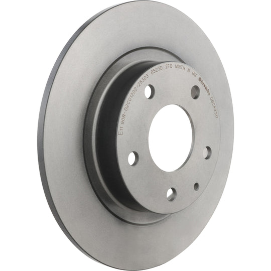 KT00966 Brembo Ceramic Brake Pad and UV Coated Solid  Brake Disc Kit Brembo Brake Canada