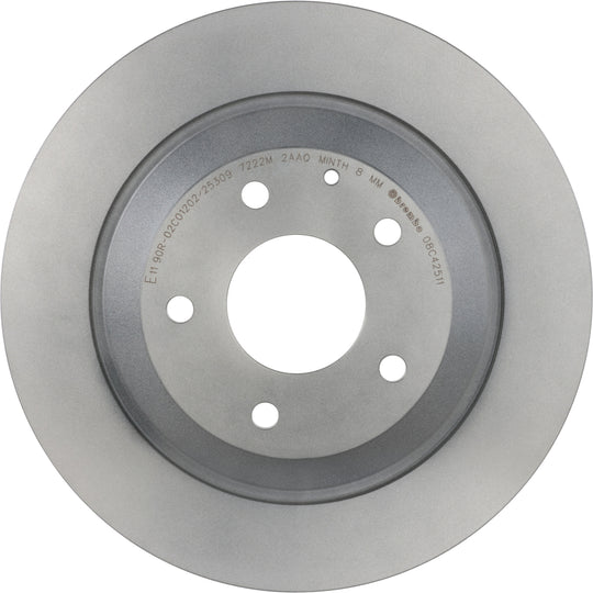 08.C425.11 UV Coated Solid Brake Rotor Brembo Canada