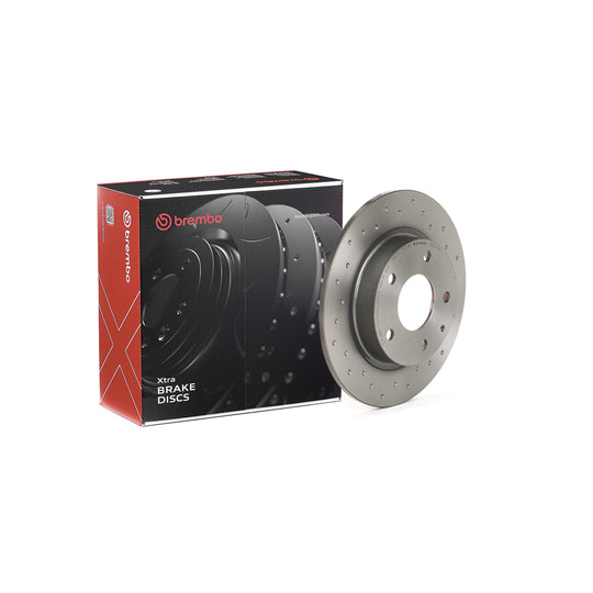 08.C653.1X Brembo Premium UV Coated XTRA Cross Drilled Brake Rotor Brembo Brake Canada