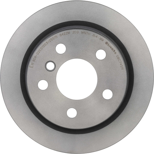 KT00C29 Brembo Ceramic Brake Pad and UV Coated Solid  Brake Disc Kit Brembo Brake Canada