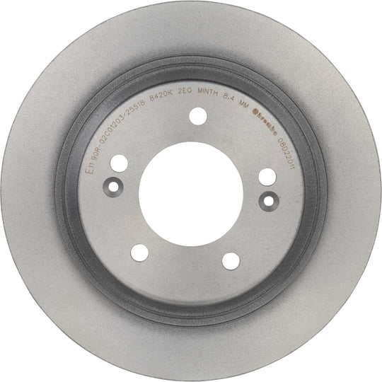 KT00A29 Brembo Ceramic Brake Pad and UV Coated Solid  Brake Disc Kit Brembo Brake Canada