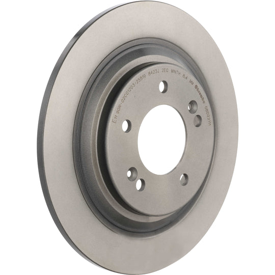 08.D221.11 Brembo UV Coated Solid Brake Rotor Brembo Brake Canada