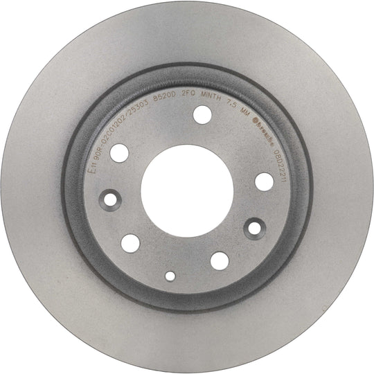 KT00971 Brembo Ceramic Brake Pad and UV Coated Solid  Brake Disc Kit Brembo Brake Canada