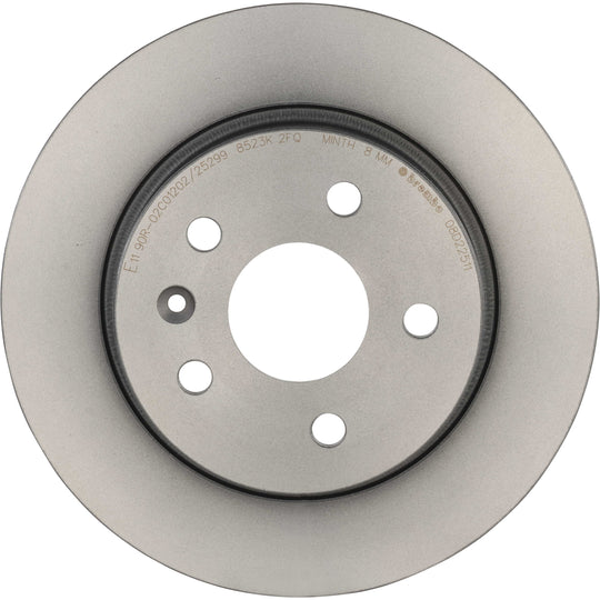 08.D225.11 Brembo UV Coated Solid Brake Rotor Brembo Brake Canada
