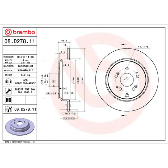 KT00098 Brembo Disc Brake Kit Brembo Brake Canada