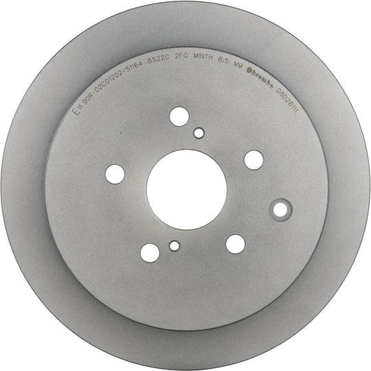 08.D281.11 Brembo UV Coated Solid Brake Rotor Brembo Brake Canada
