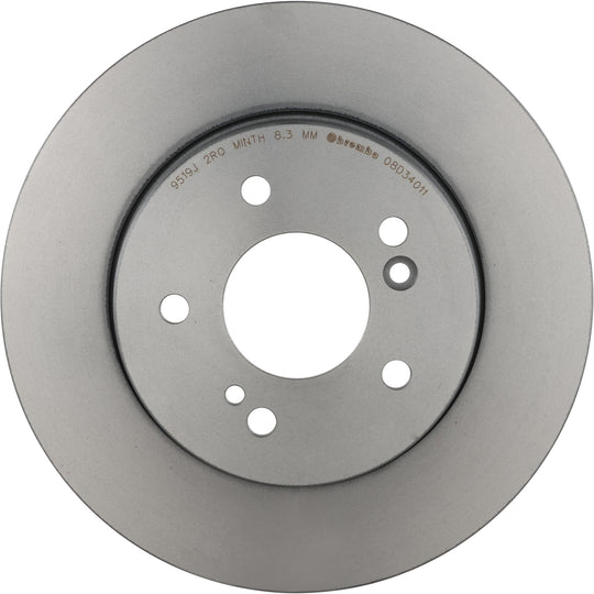 08.D340.11 Brembo UV Coated Solid Brake Rotor Brembo Brake Canada