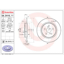 Load image into Gallery viewer, KT00959 Brembo Ceramic Brake Pad and UV Coated Solid  Brake Disc Kit Brembo Brake Canada