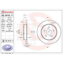 Load image into Gallery viewer, KT00A05 Brembo Ceramic Brake Pad and UV Coated Solid  Brake Disc Kit Brembo Brake Canada