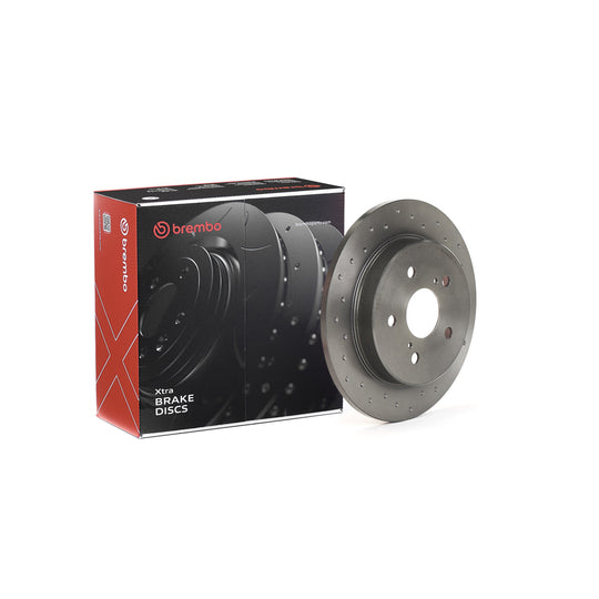08.D418.1X Brembo Premium UV Coated XTRA Cross Drilled Brake Rotor Brembo Brake Canada