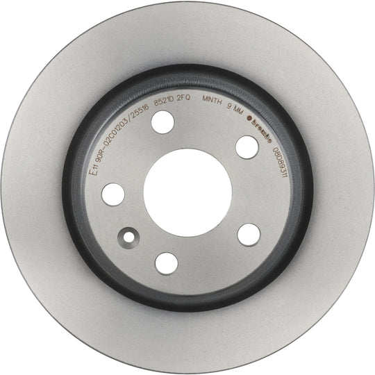 08.D893.11 Brembo UV Coated Solid Brake Rotor Brembo Brake Canada
