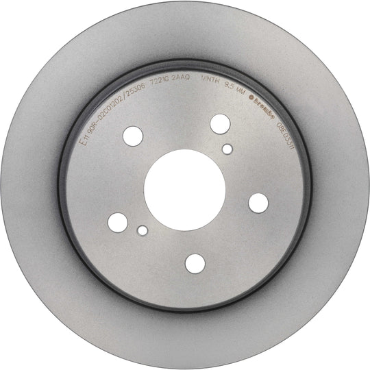 08.E033.11 Brembo UV Coated Solid Brake Rotor Brembo Brake Canada