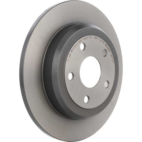 KT00850 Brembo Ceramic Brake Pad and UV Coated Solid  Brake Disc Kit Brembo Brake Canada