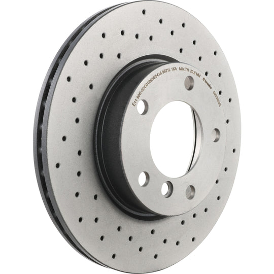 09.5390.3X Brembo Premium UV Coated XTRA Cross Drilled Brake Rotor Brembo Brake Canada