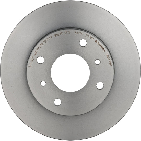 09.5449.11 Brembo Premium Coated Vented Brake Rotor Brembo Brake Canada