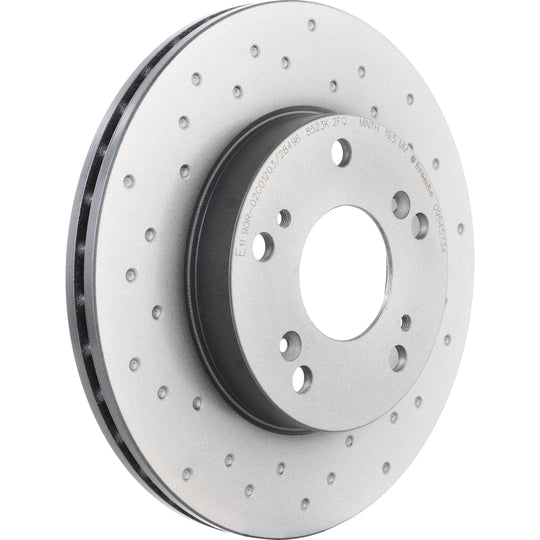 KTX0143 Brembo Ceramic Brake Pad and XTRA Vented Drilled Brake Disc Kit Brembo Brake Canada