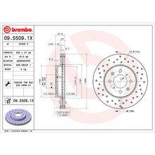 Load image into Gallery viewer, KTX4087 Brembo Low-Met Brake Pad and XTRA Vented Drilled Brake Disc Kit Brembo Brake Canada