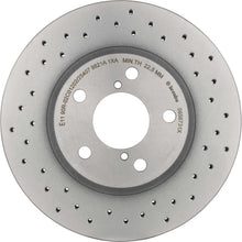 Charger l'image dans la galerie, 09.5673.1X Brembo Premium UV Coated XTRA Cross Drilled Brake Rotor Brembo Brake Canada