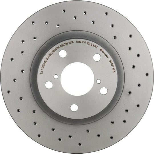 09.5674.2X Brembo Premium UV Coated XTRA Cross Drilled Brake Rotor Brembo Brake Canada