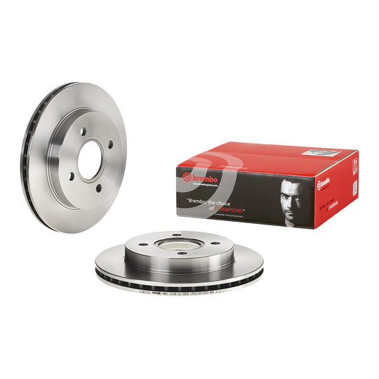 09.5708.10 Brembo Premium Vented Brake Rotor Brembo Brake Canada