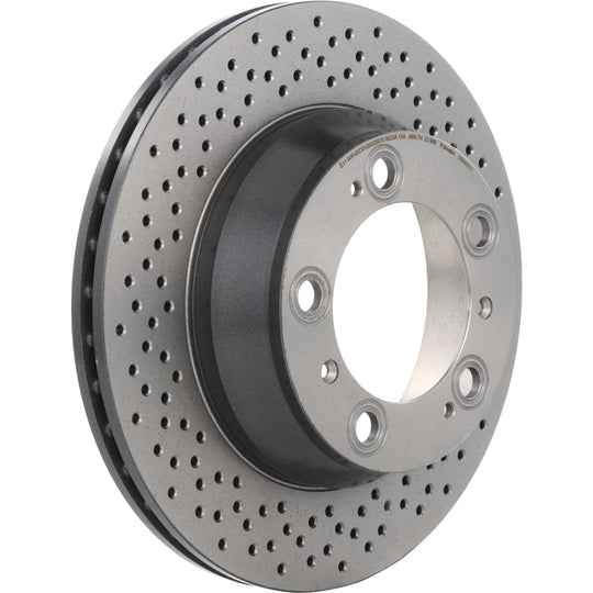 KT00B03 Brembo Ceramic Brake Pad and UV Coated Vented Drilled Brake Disc Kit Brembo Brake Canada