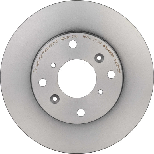 KT00737 Brembo Ceramic Brake Pad and UV Coated Vented  Brake Disc Kit Brembo Brake Canada