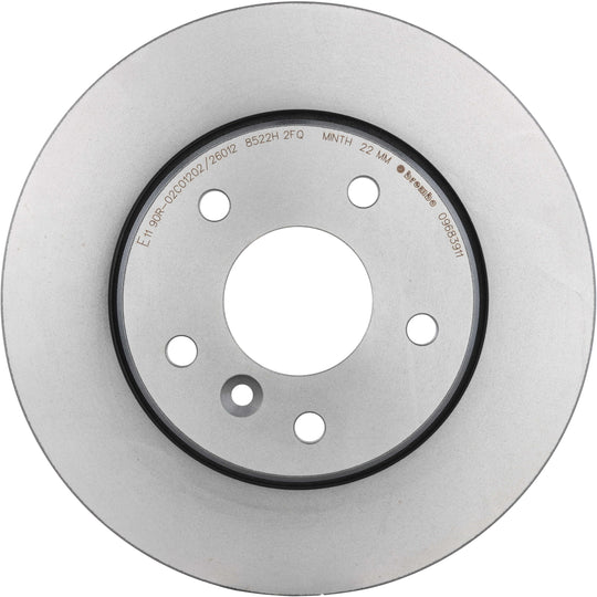 09.6839.11 Brembo Premium Coated Vented Brake Rotor Brembo Brake Canada