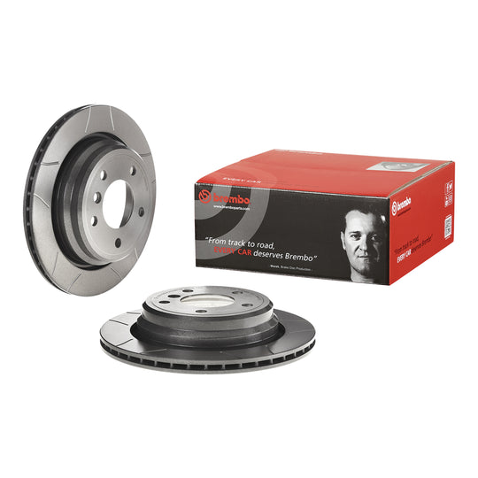 09.6841.75 Brembo Premium Max Slotted UV Coated Rotor Brembo Brake Canada