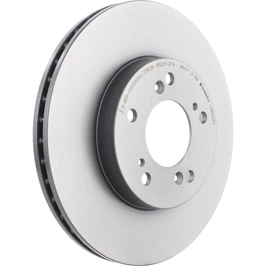09.6893.11 Brembo Premium Coated Vented Brake Rotor Brembo Brake Canada